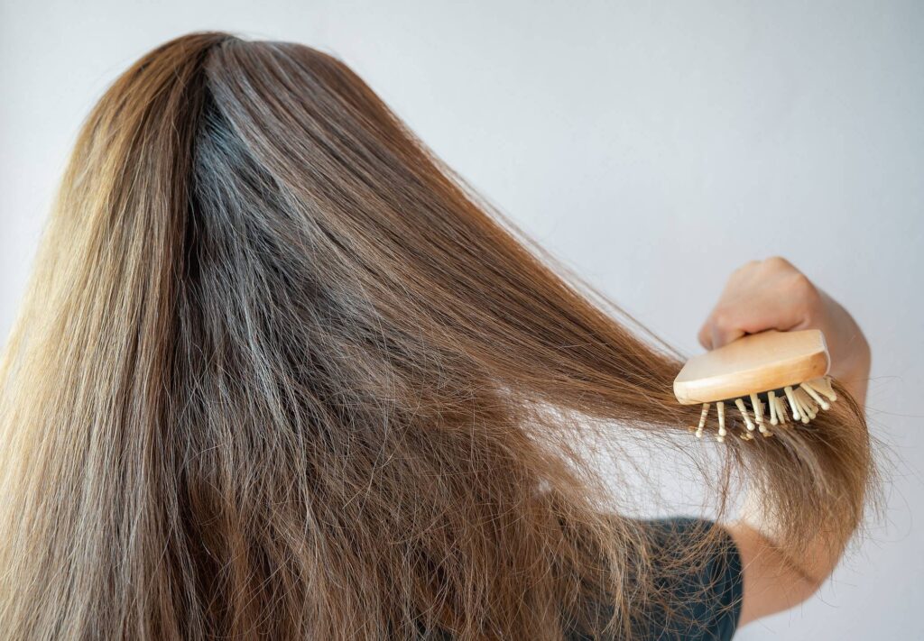 cabelo poroso